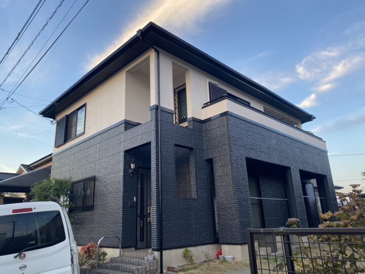 久留米市A様邸 外壁・屋根塗装工事